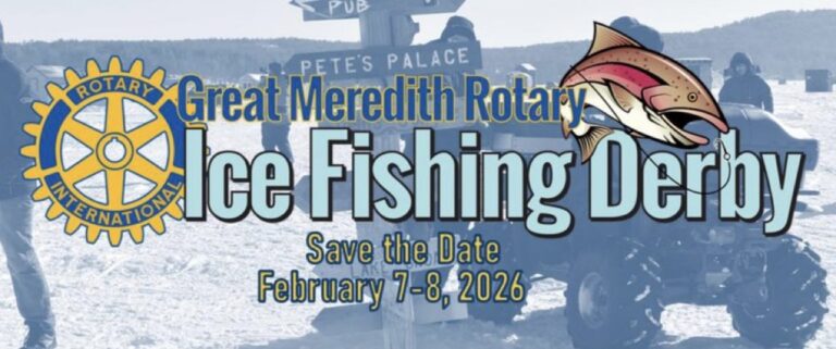 Meredith Rotary Ice Fishing Derby 2026